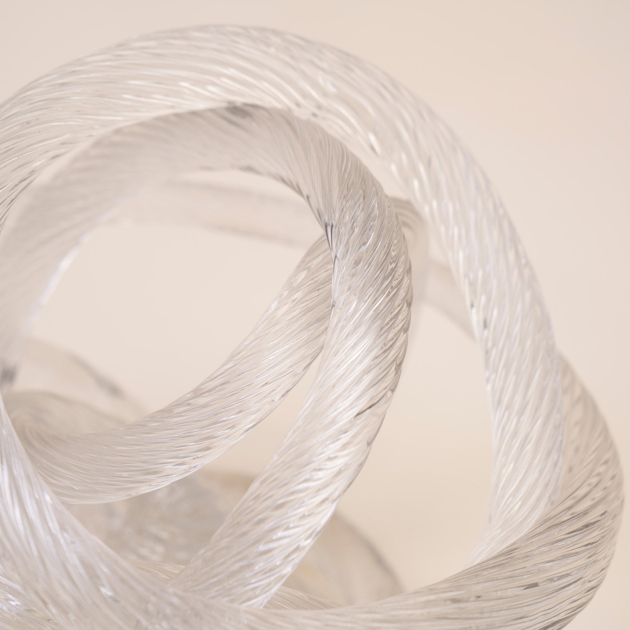 NUDO CRISTAL TRANSPARENTE