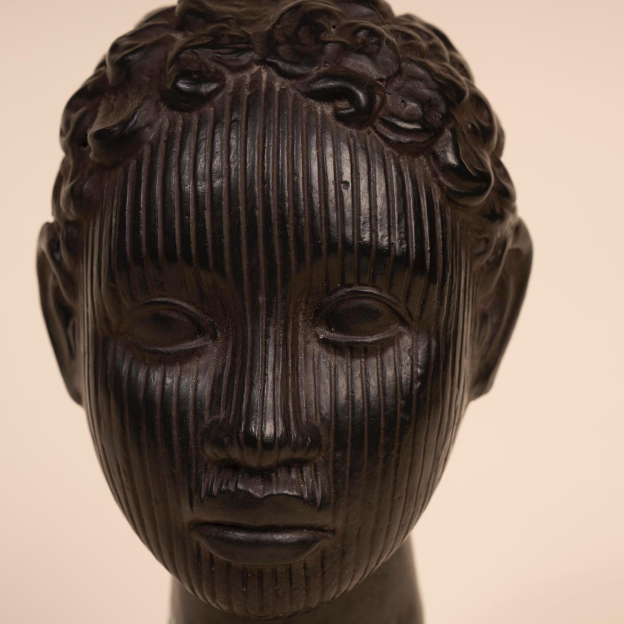 Escultura Cabeza Étnica