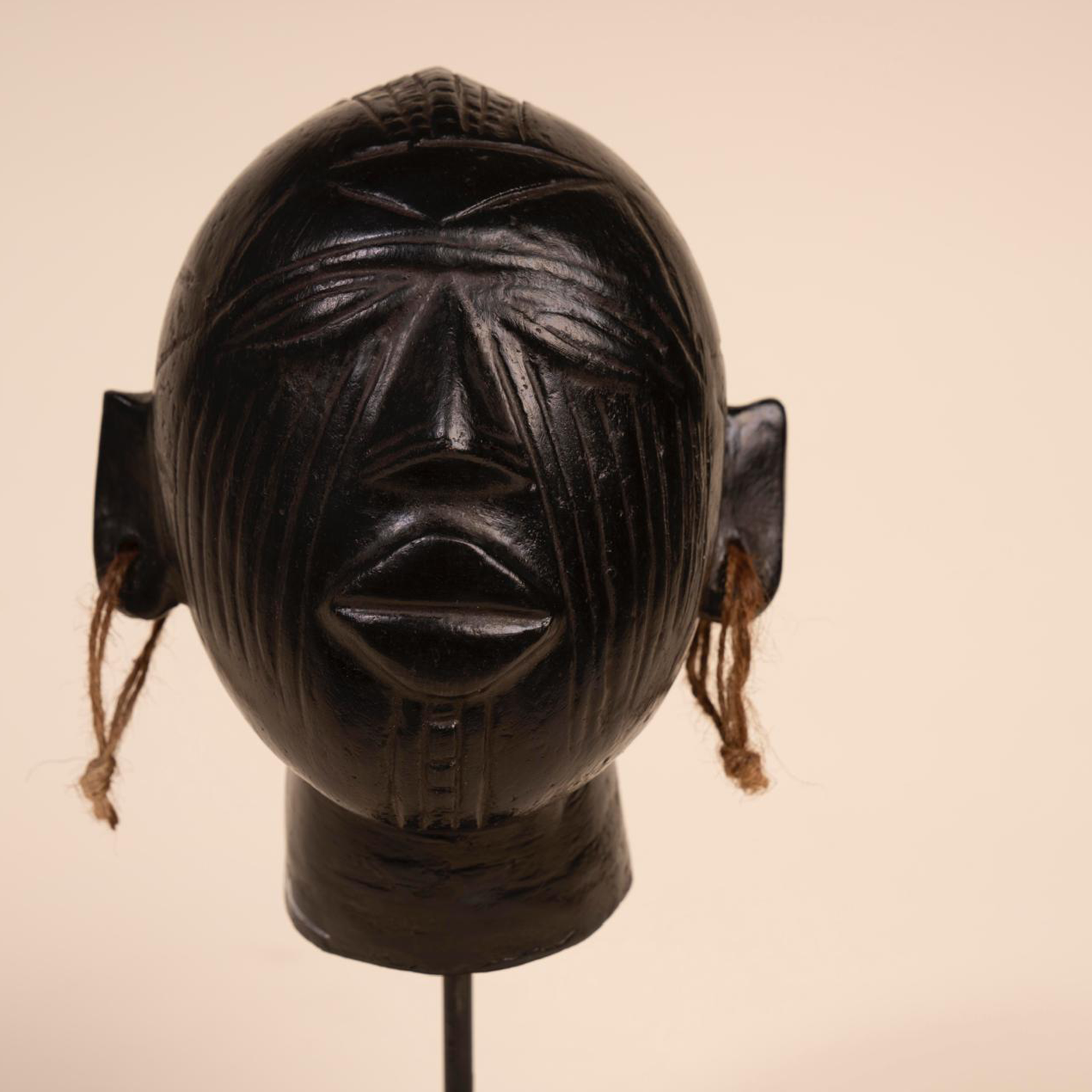 Escultura Cabeza Étnica