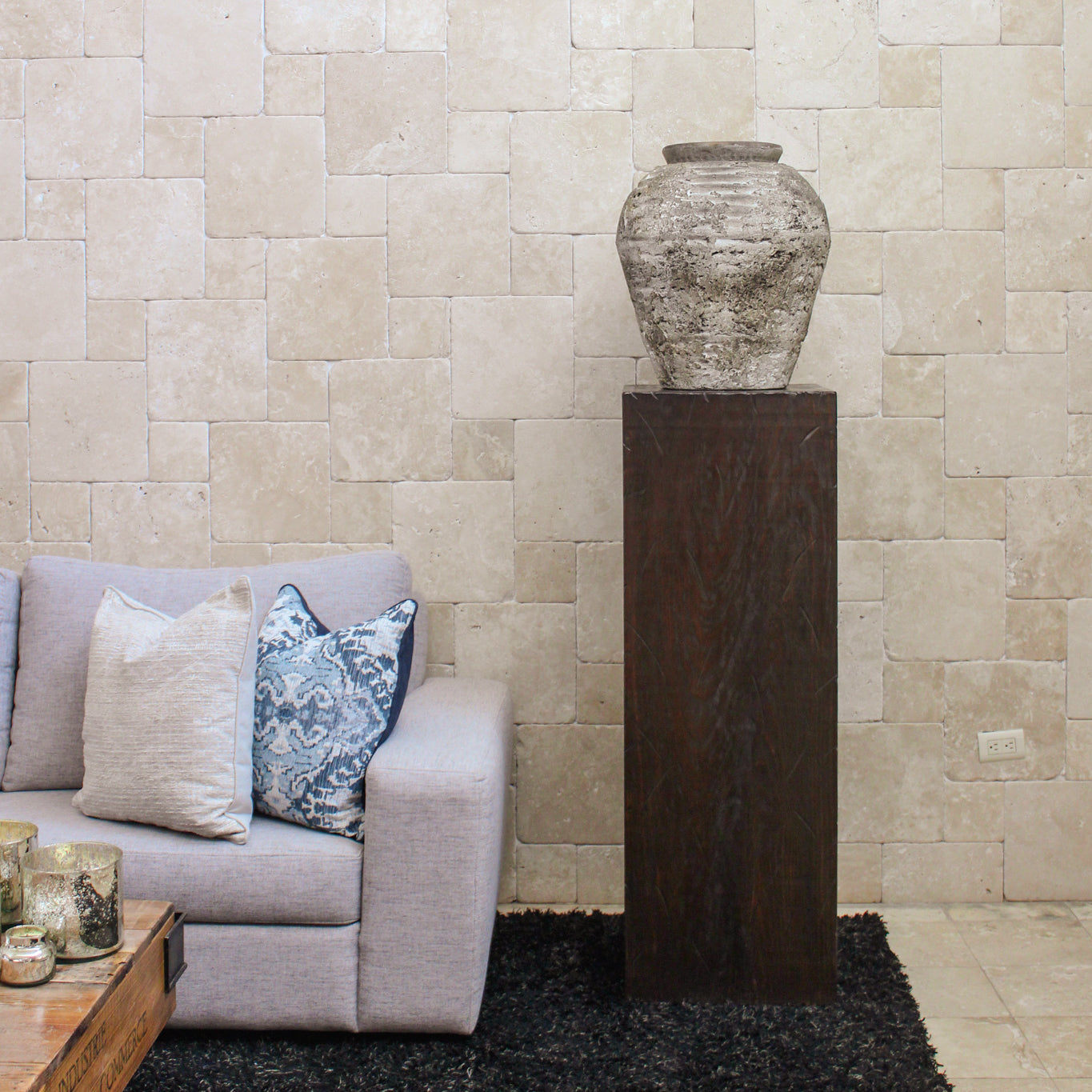 Pedestal de Madera