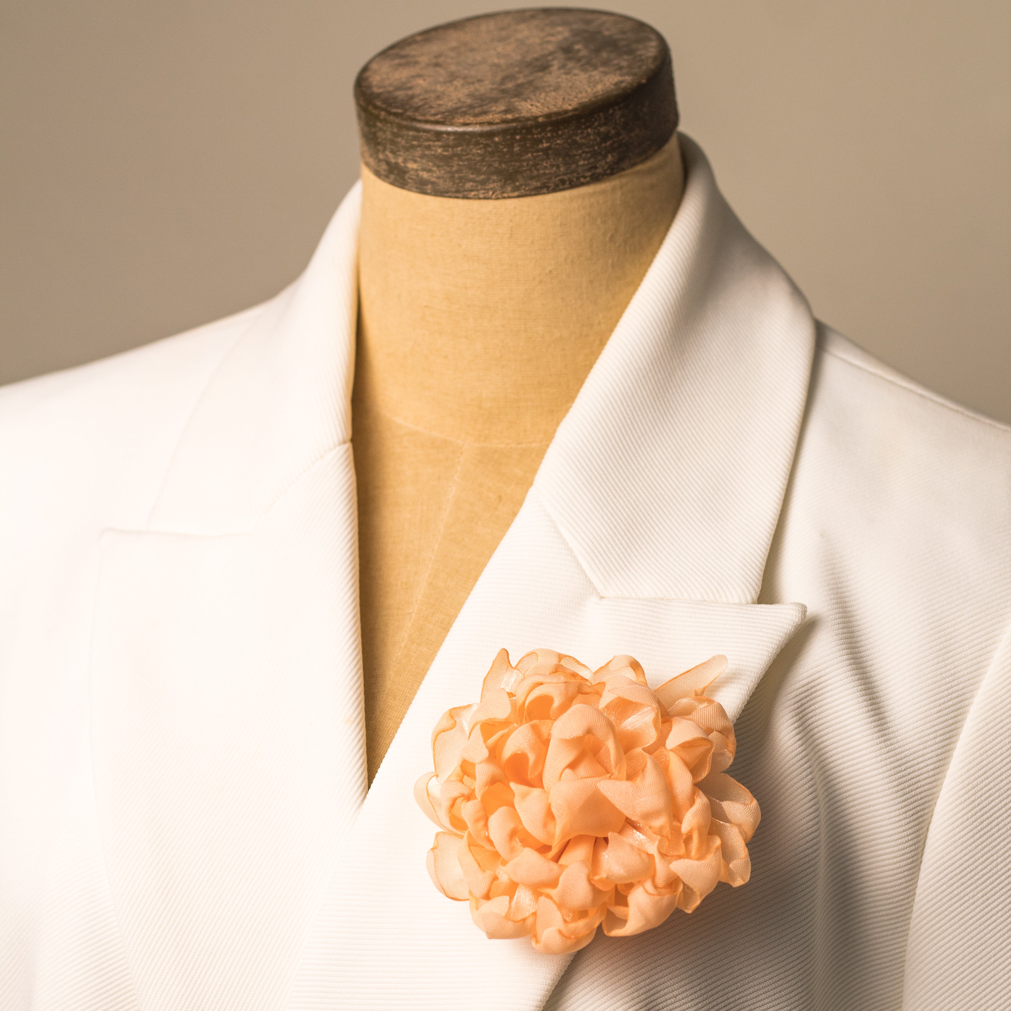 BROCHE FLOR MELÓN