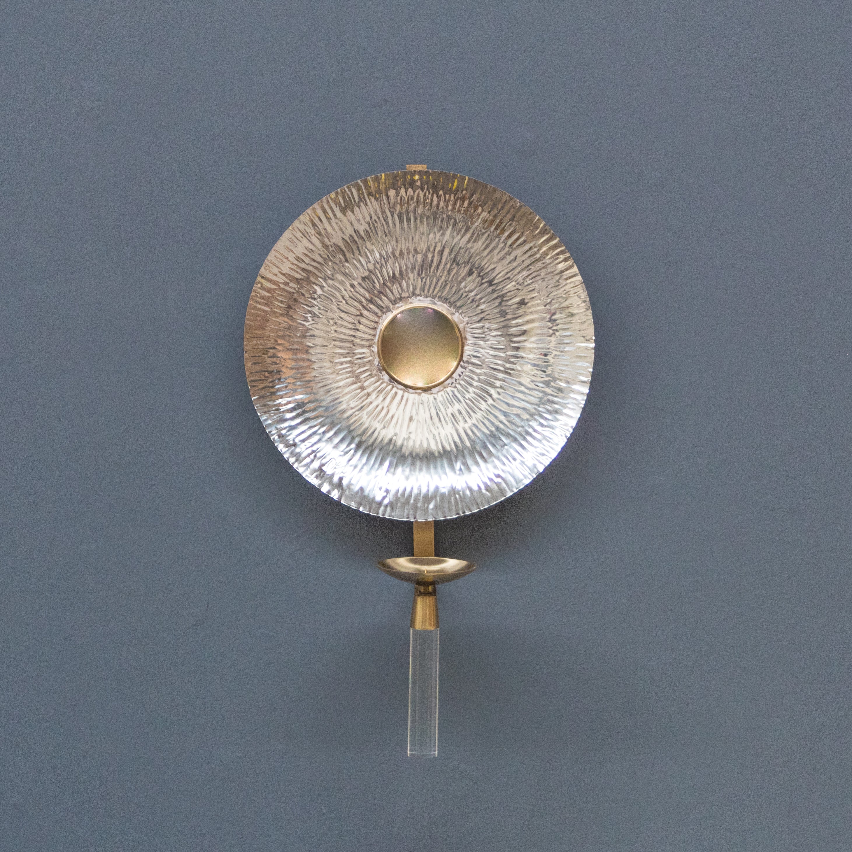 CANDELABRO DE PARED SILVER