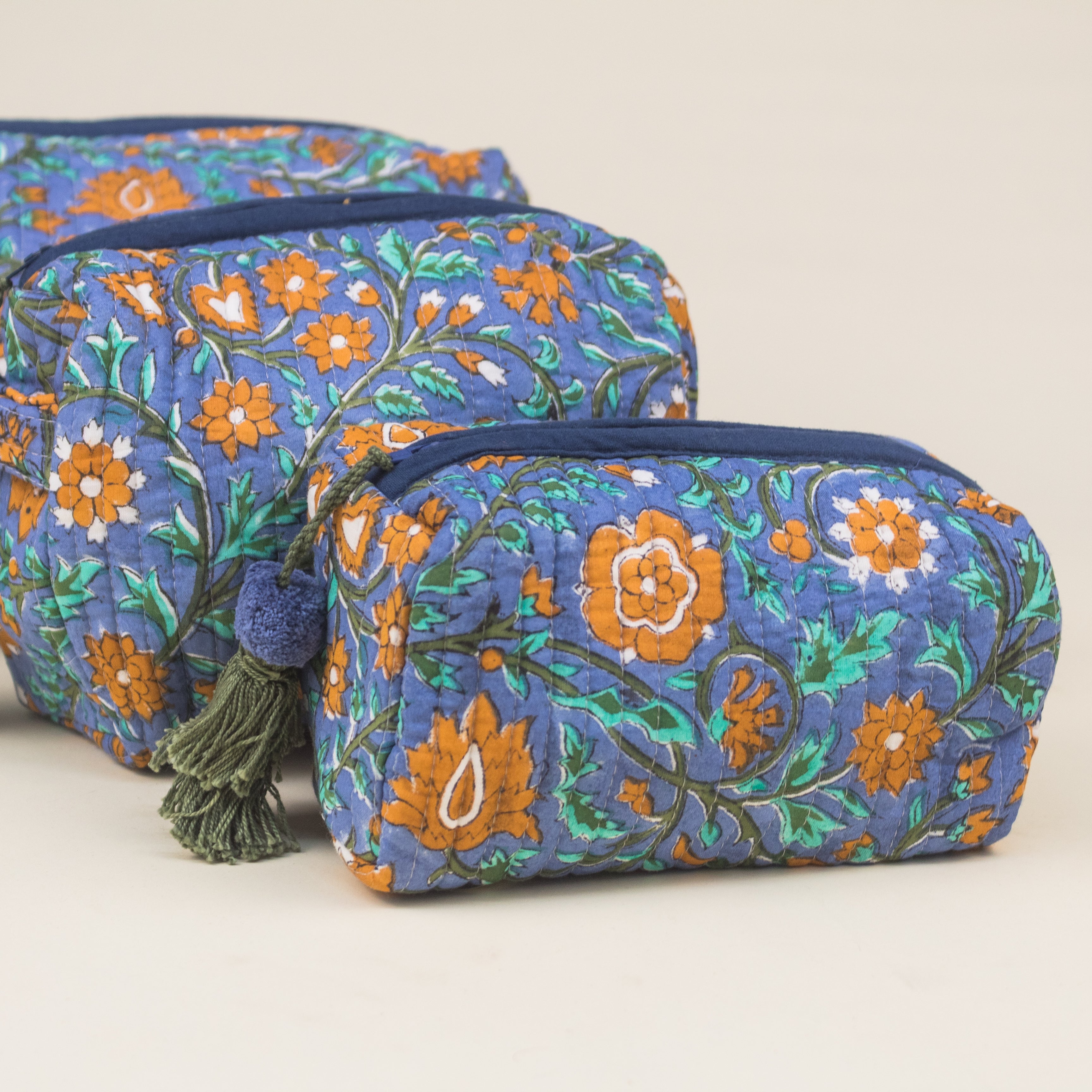 COSMETIQUERAS MUMBAI AZUL