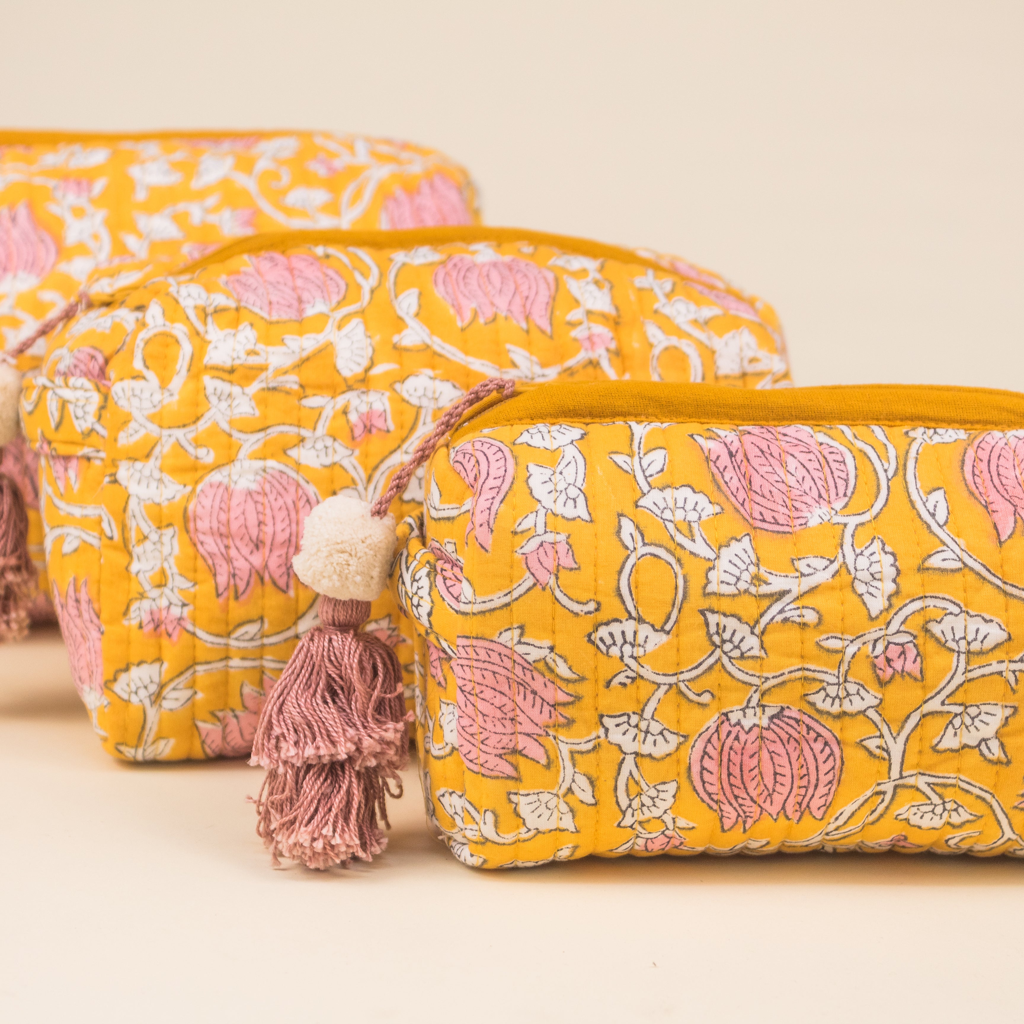 COSMETIQUERAS MUMBAI ANARANJADA