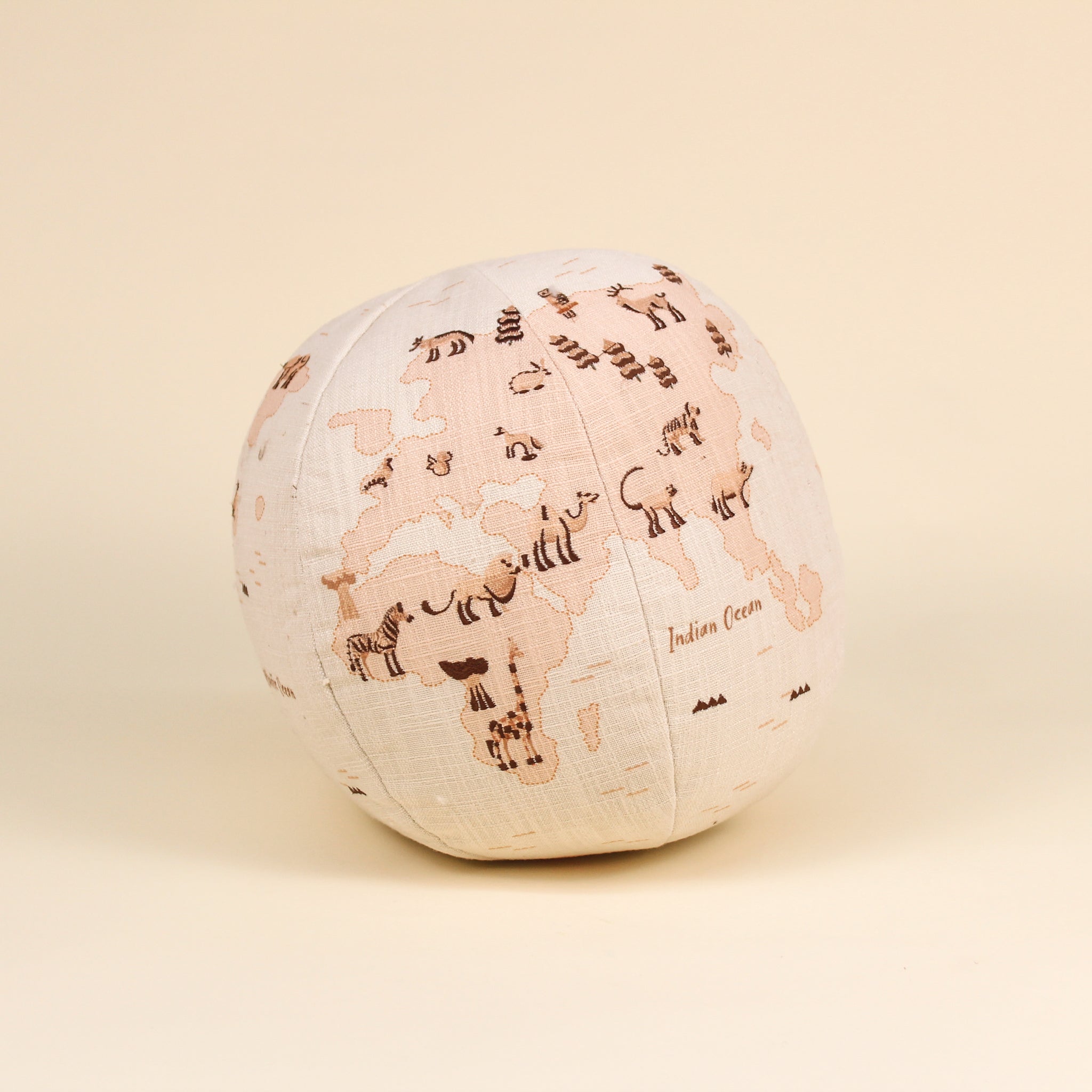 Cojín Esfera Mundo
