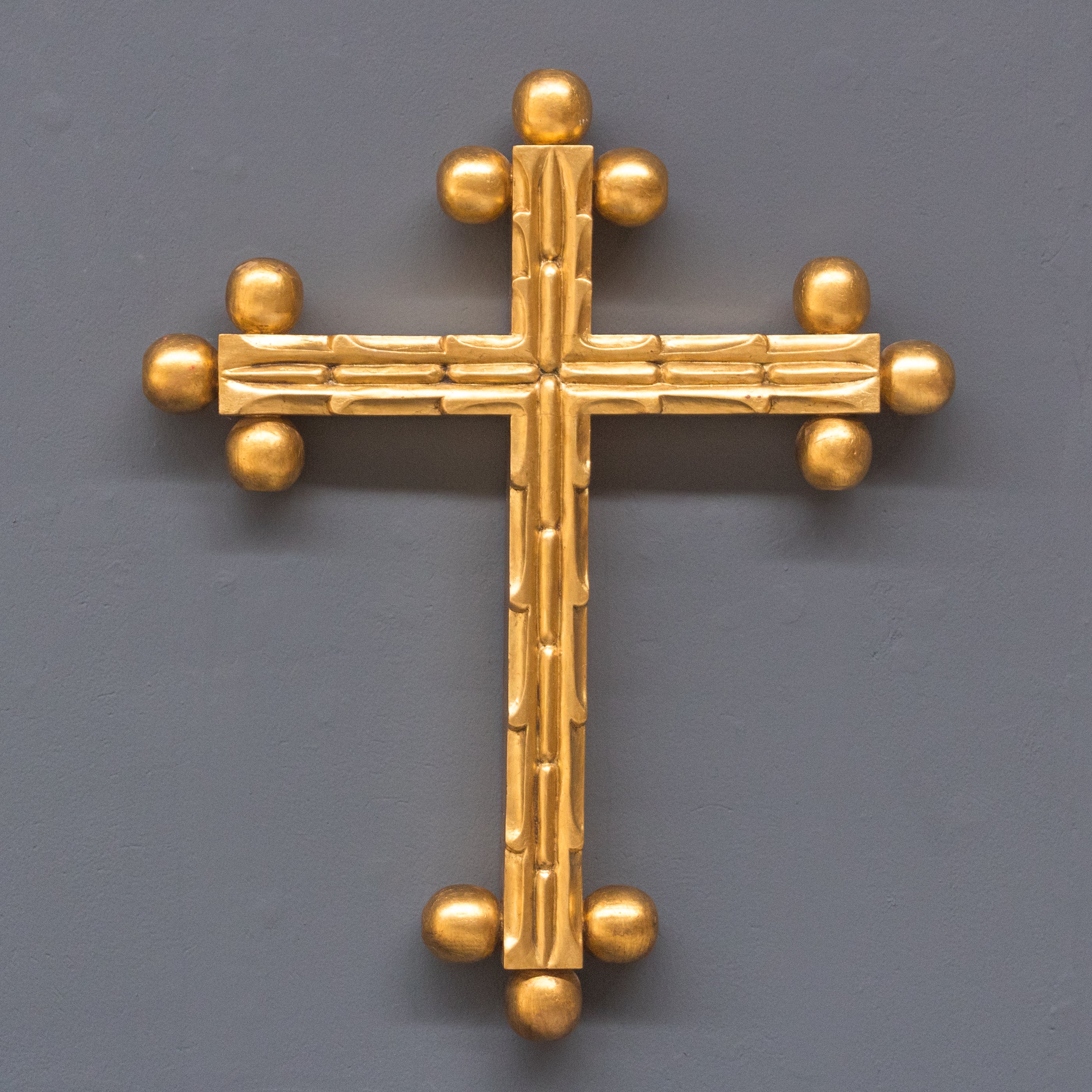 CRUZ HOJA DE ORO