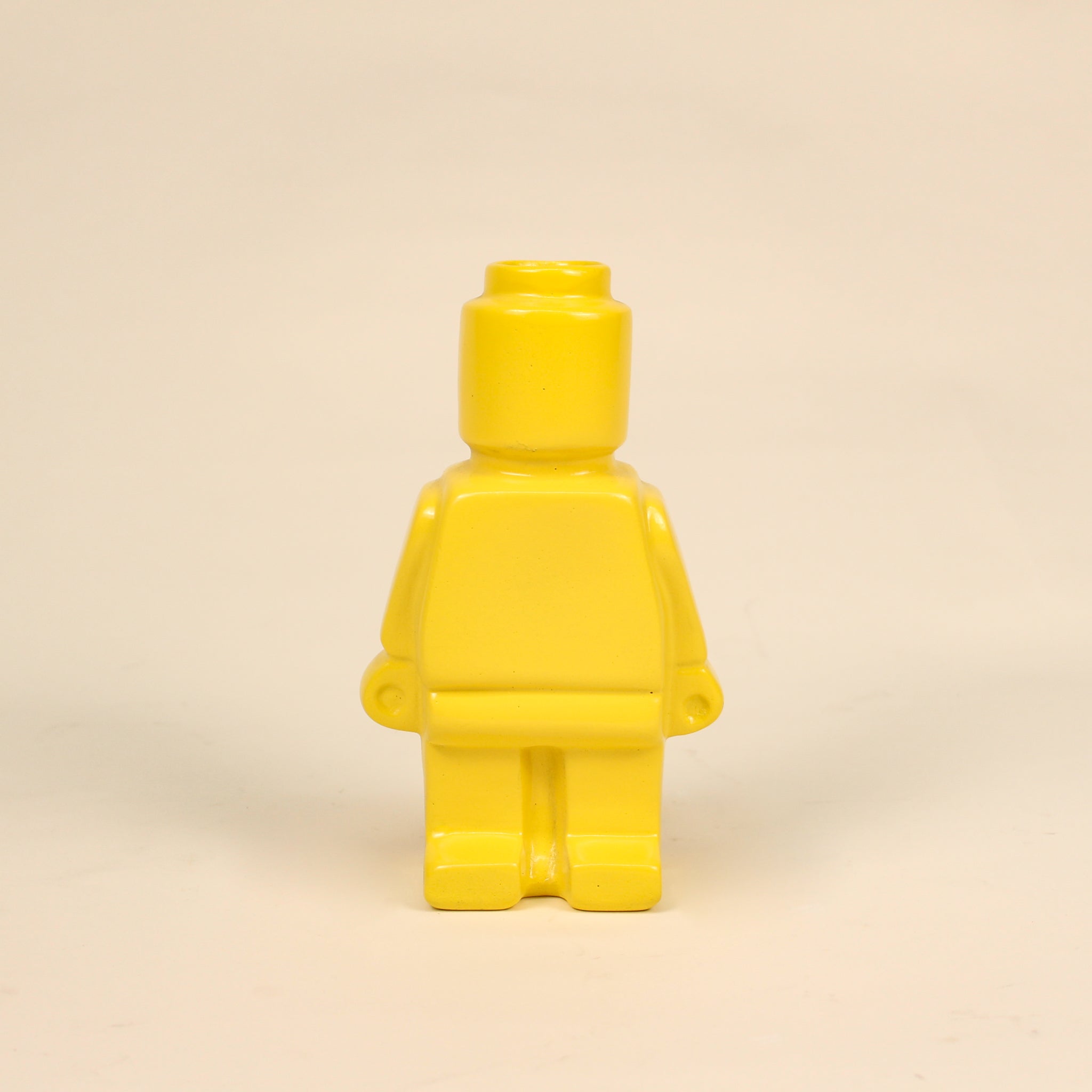 Escultura Lego Amarilla