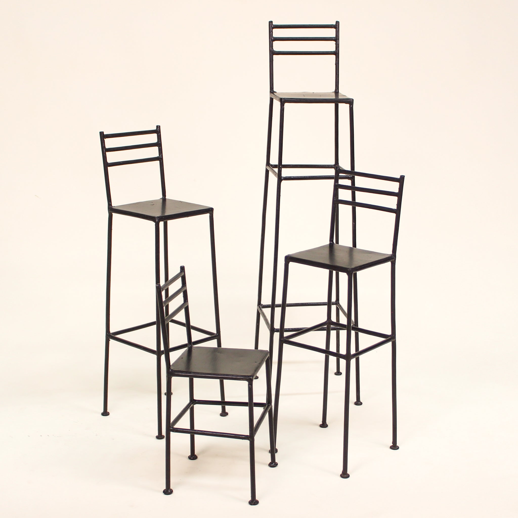 Escultura Juego Sillas