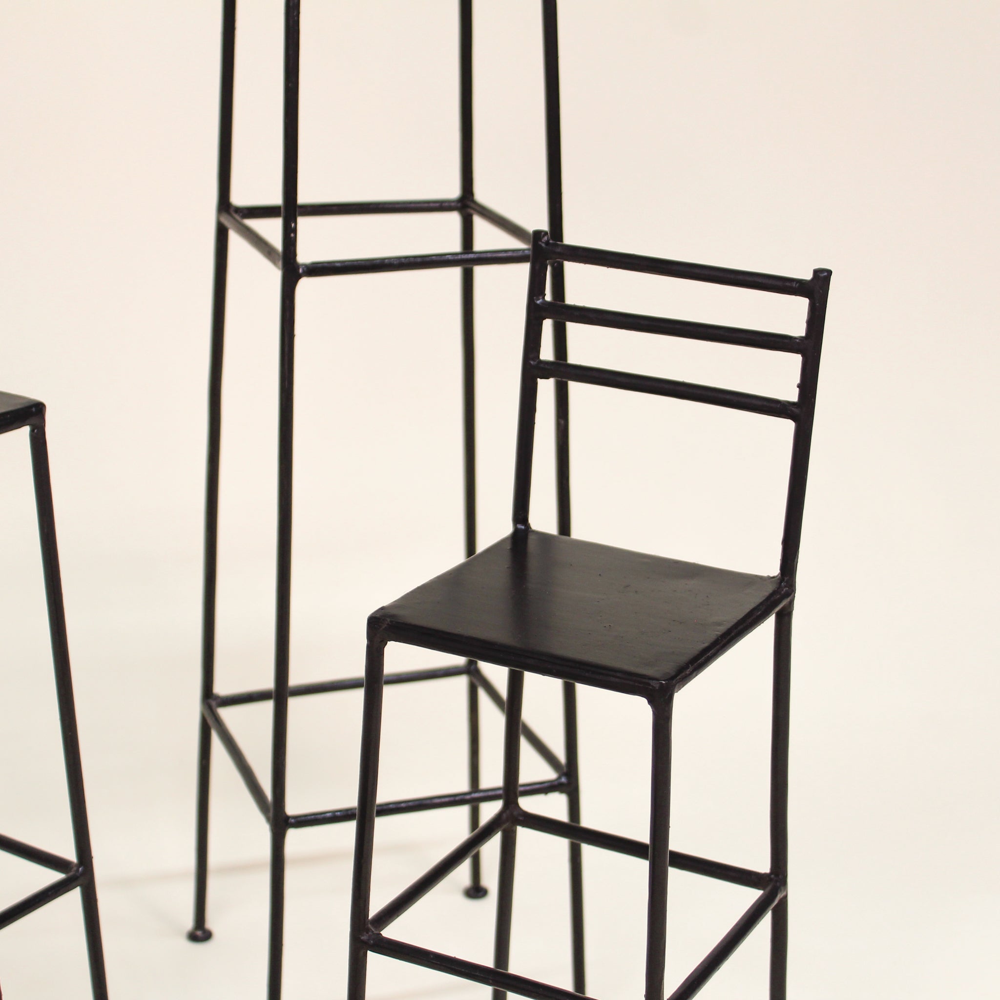 Escultura Juego Sillas