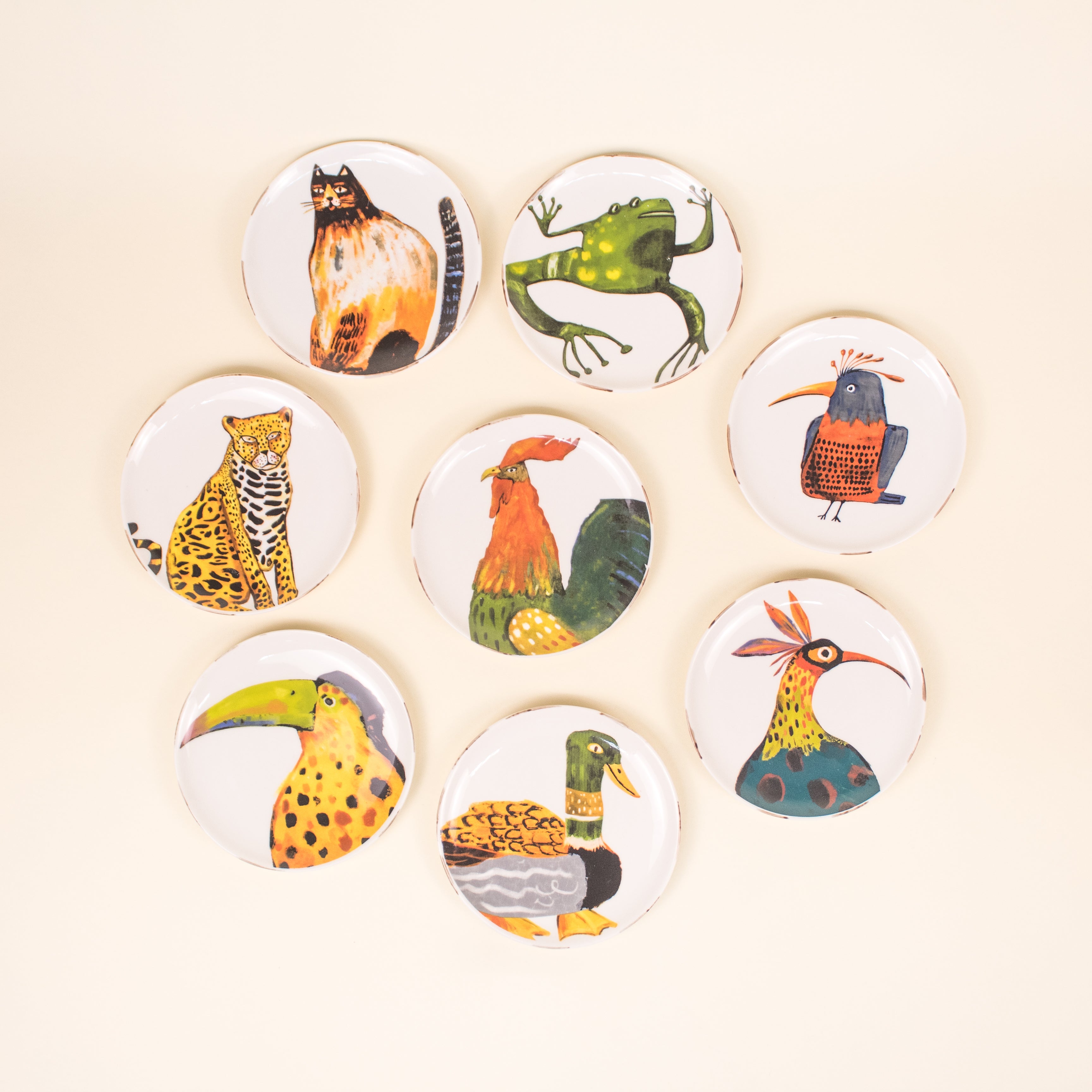 Set Platos Fauna