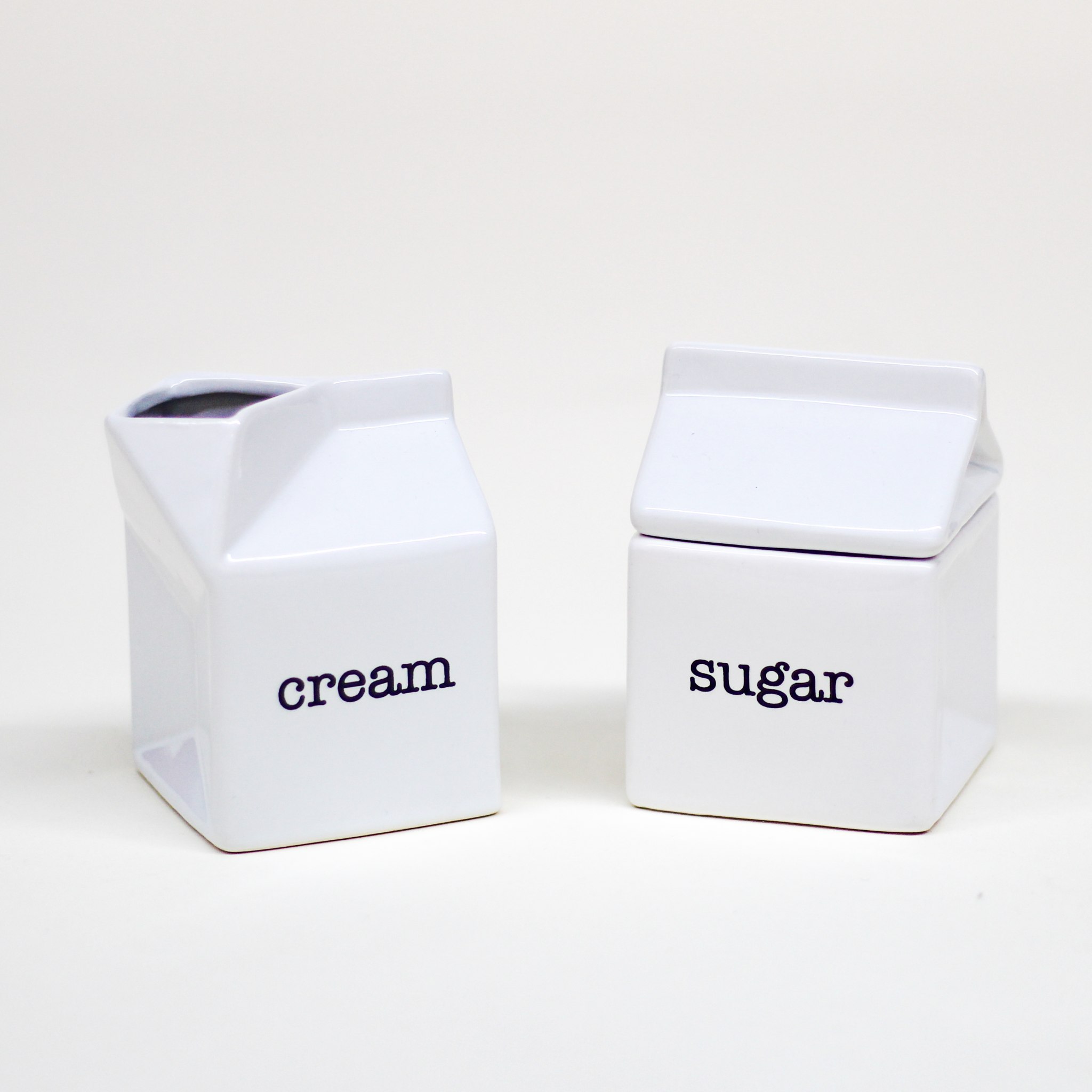 Set Azúcar/Crema Minimal