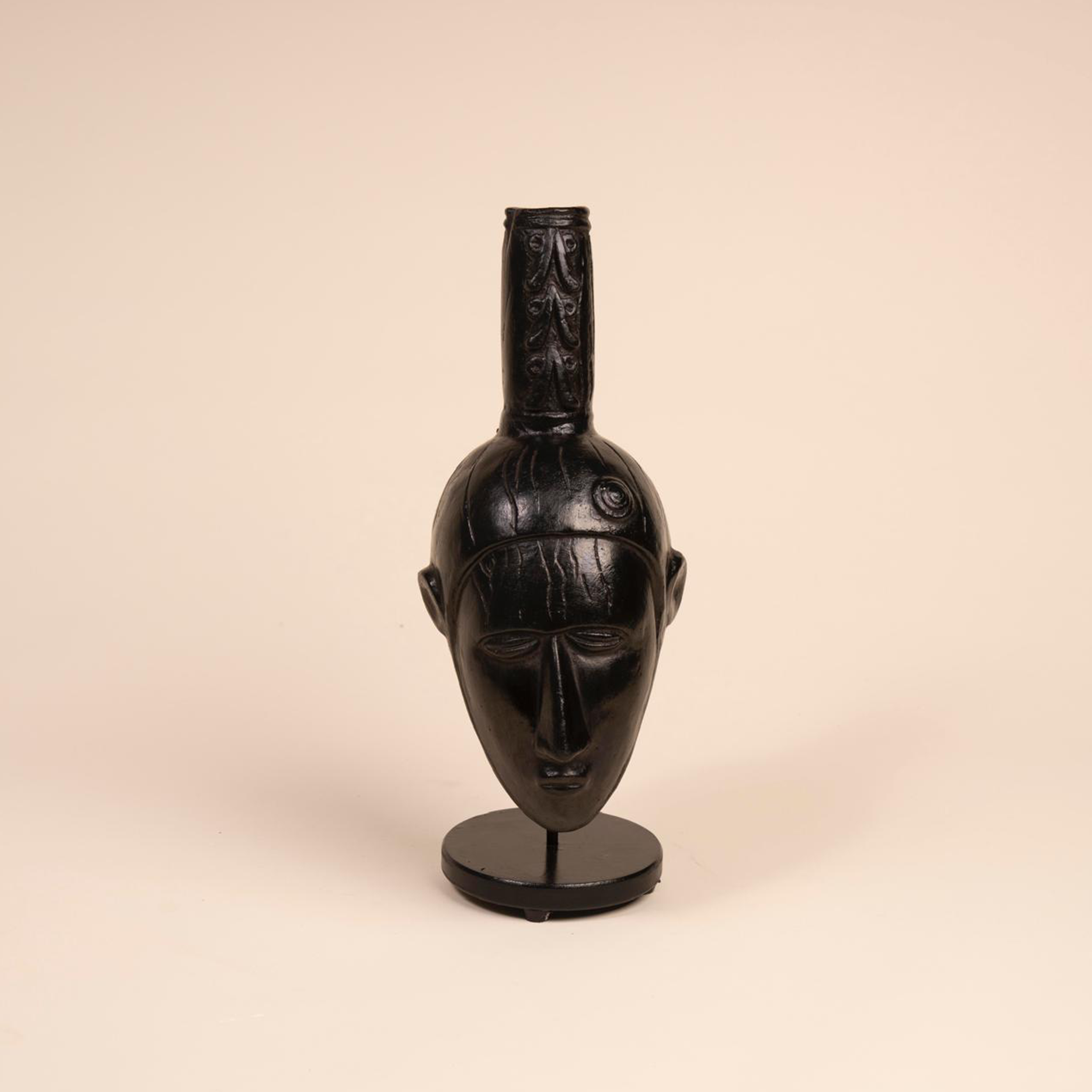 Escultura Cabeza Étnica