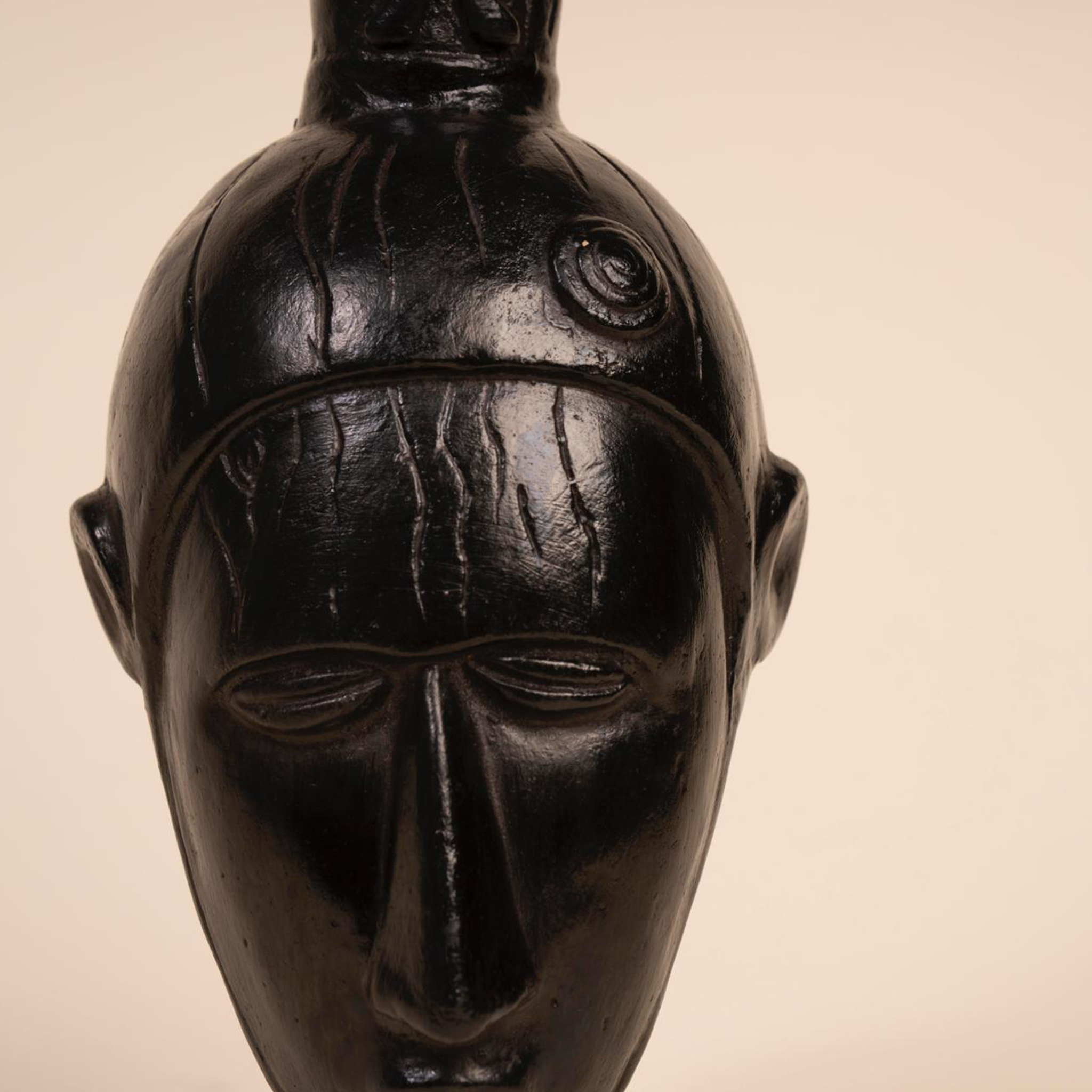 Escultura Cabeza Étnica