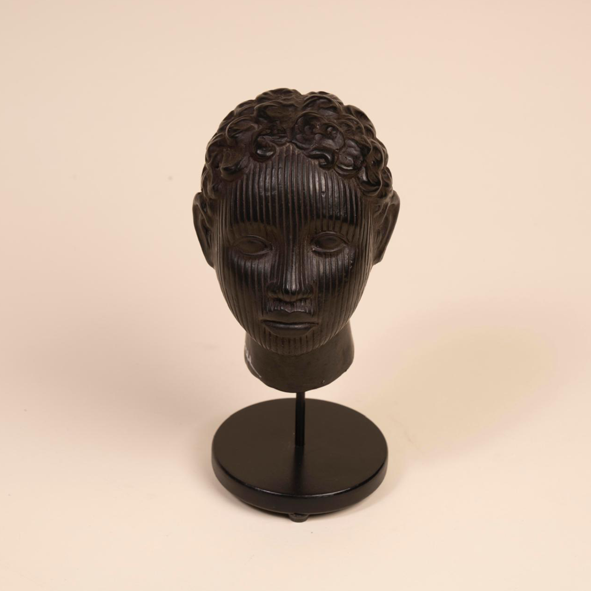 Escultura Cabeza Étnica