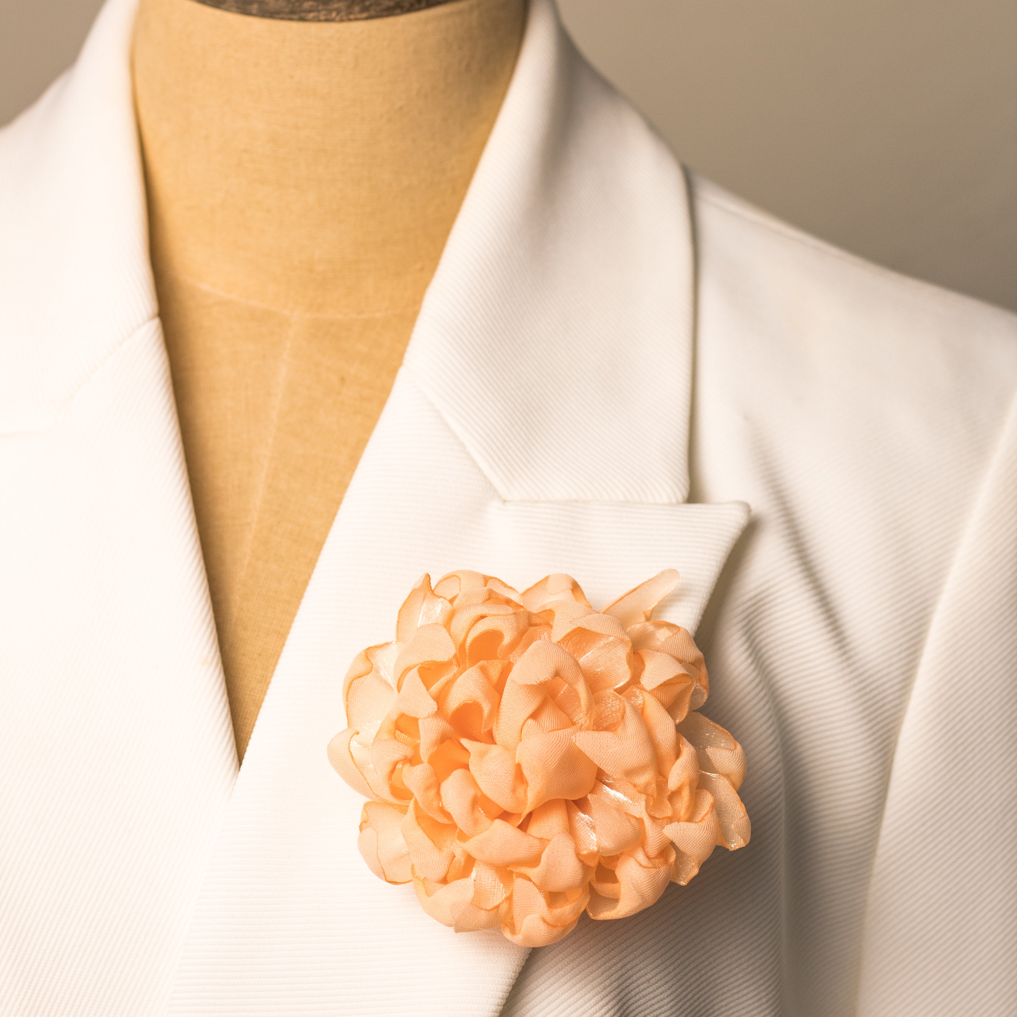 BROCHE FLOR MELÓN
