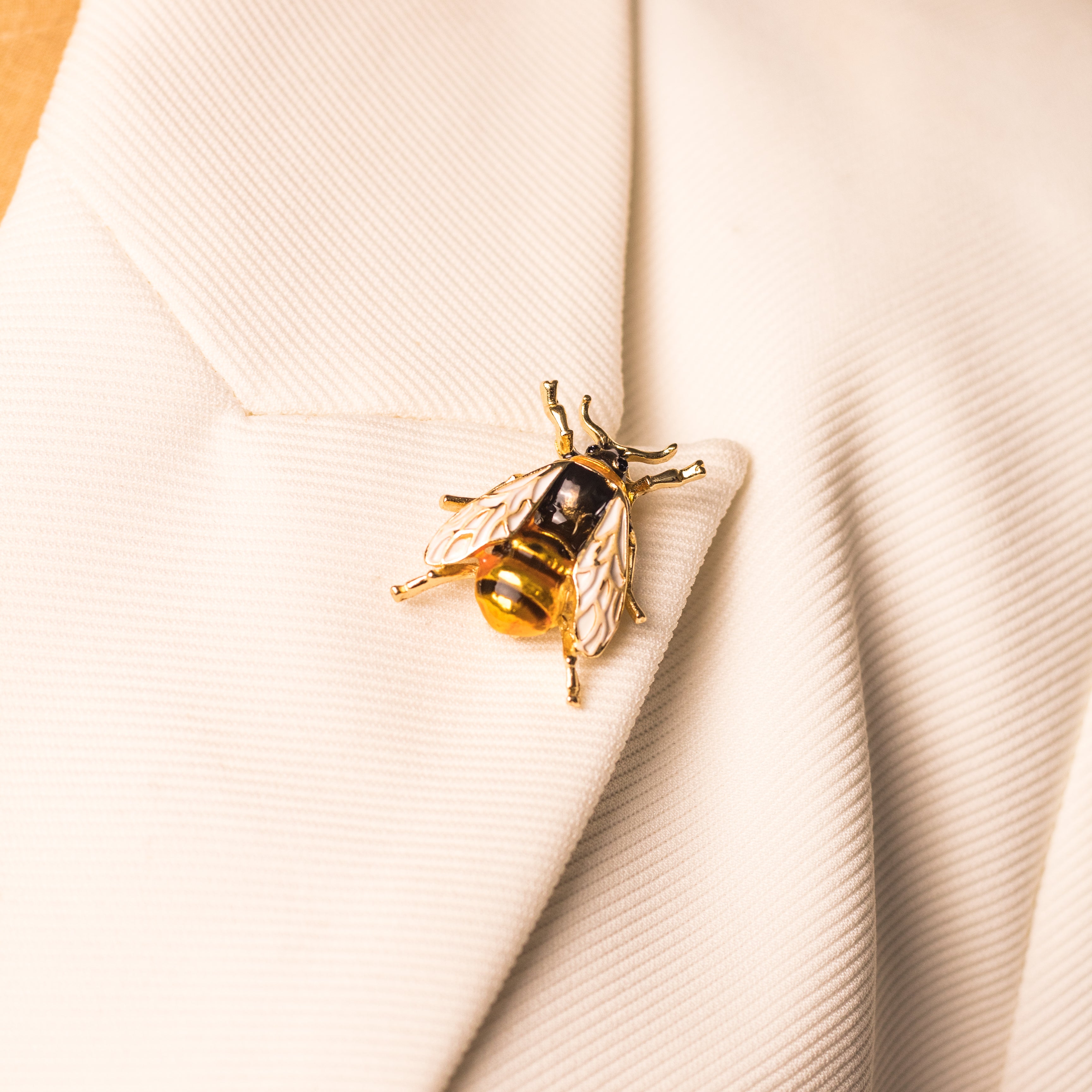 BROCHE ABEJA AMARILLA