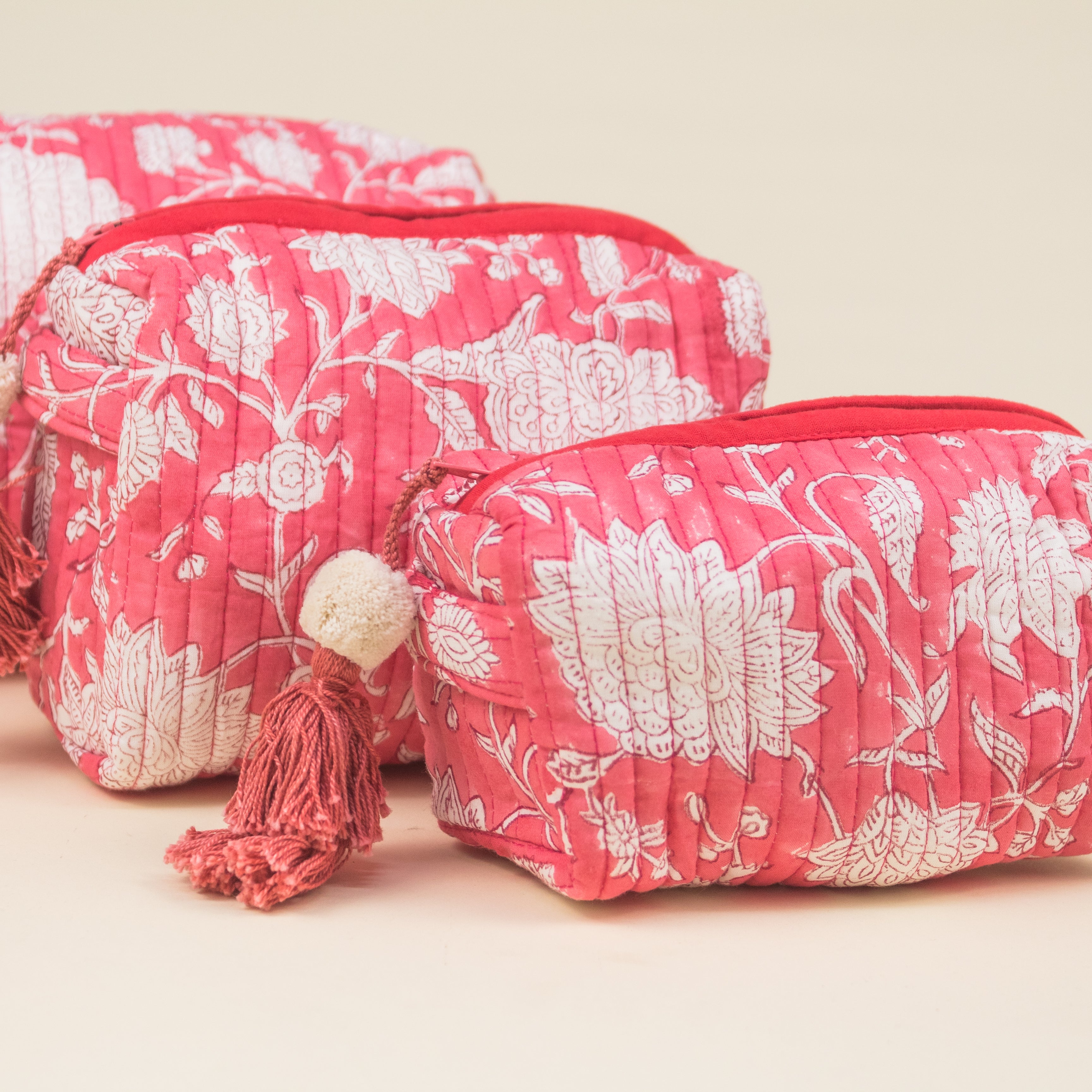 COSMETIQUERAS MUMBAI ROSA