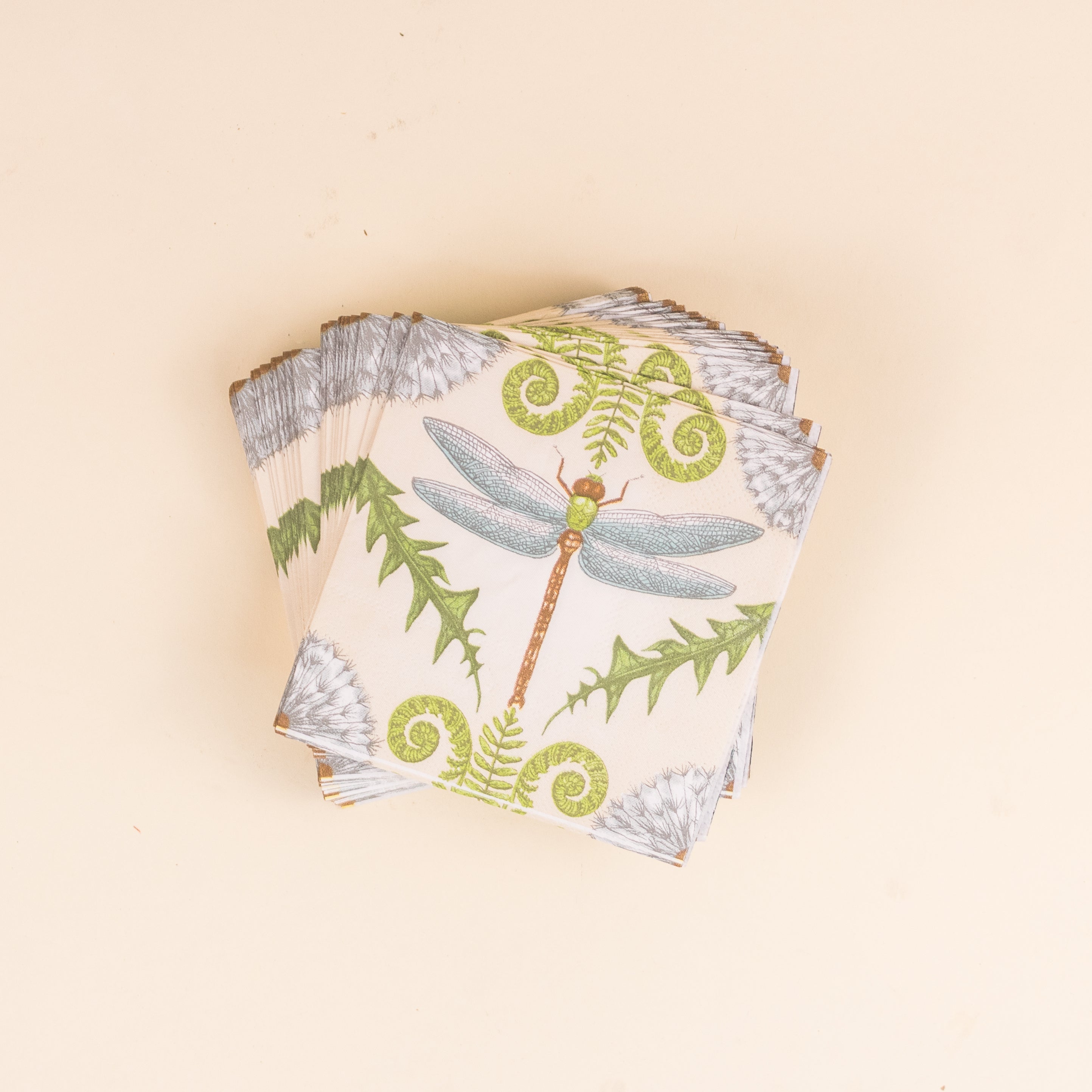 SET SERVILLETAS LIBELULA