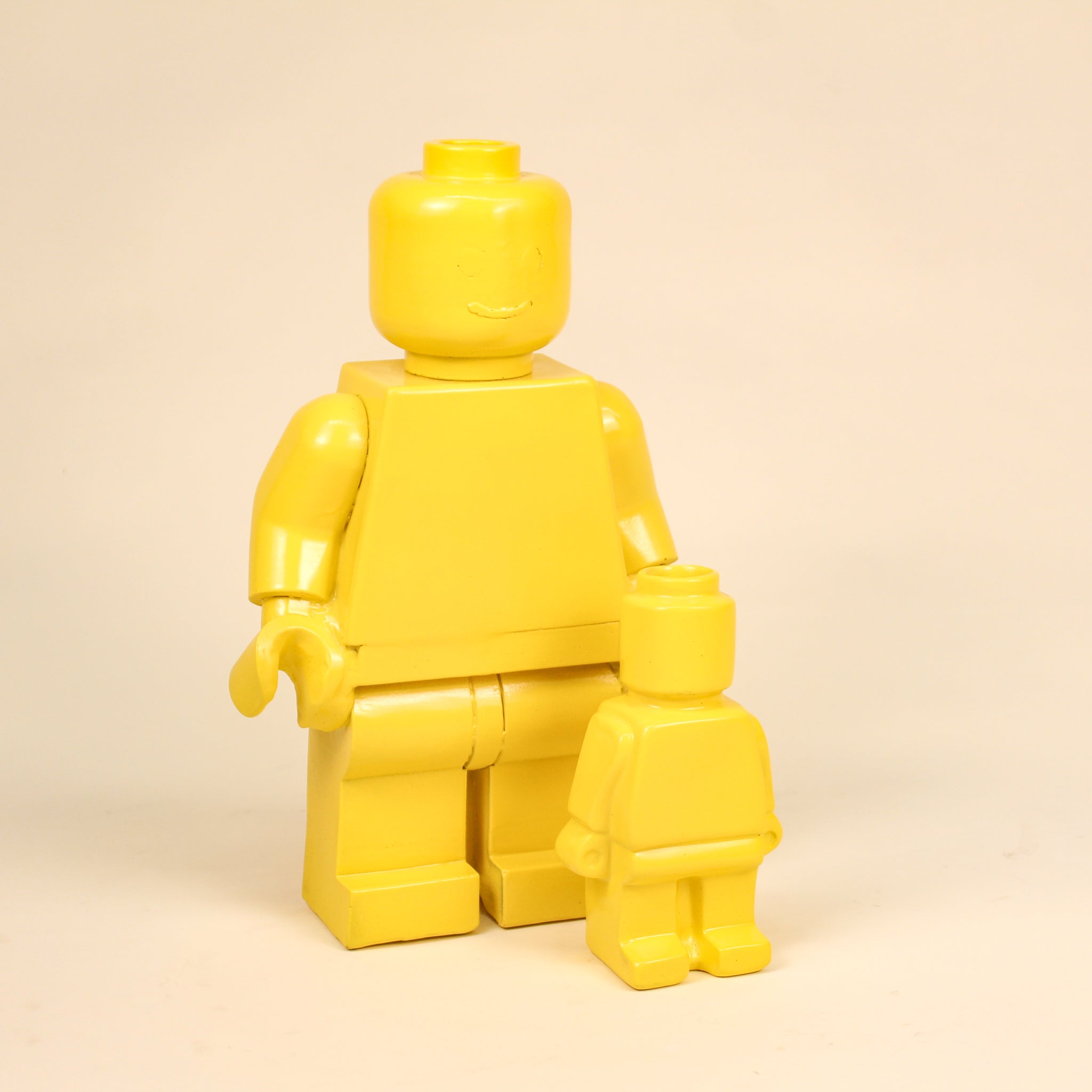 Escultura Lego Amarilla