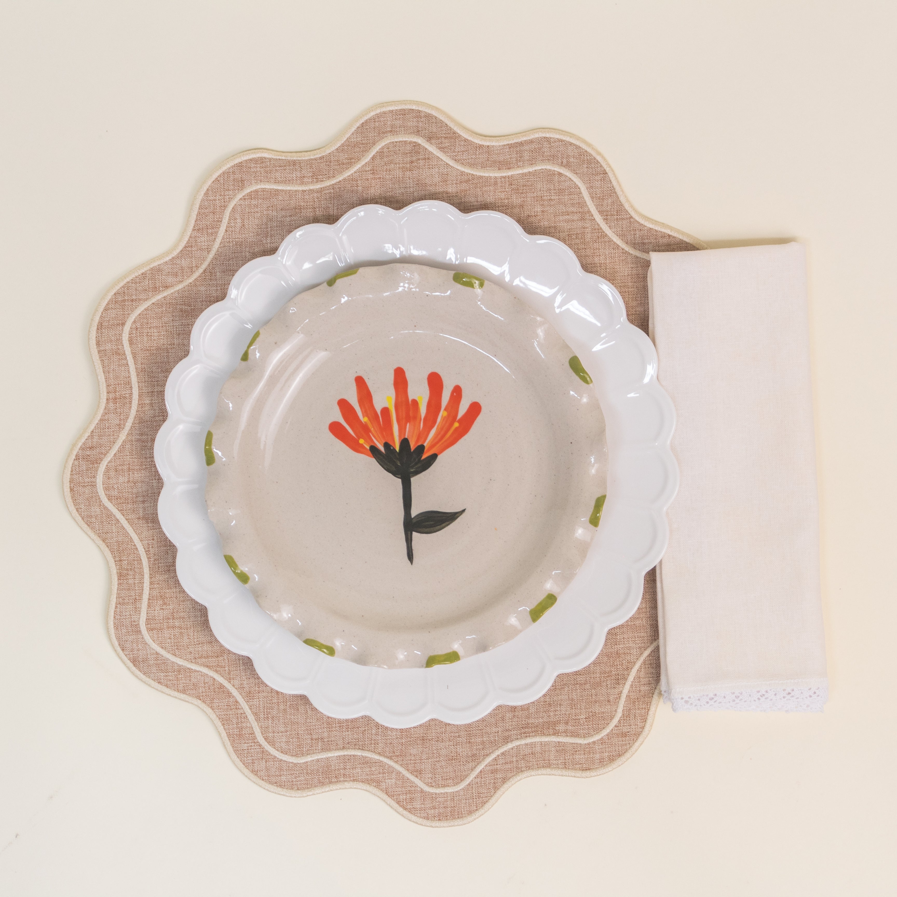 JUEGO MANTEL NATURAL
