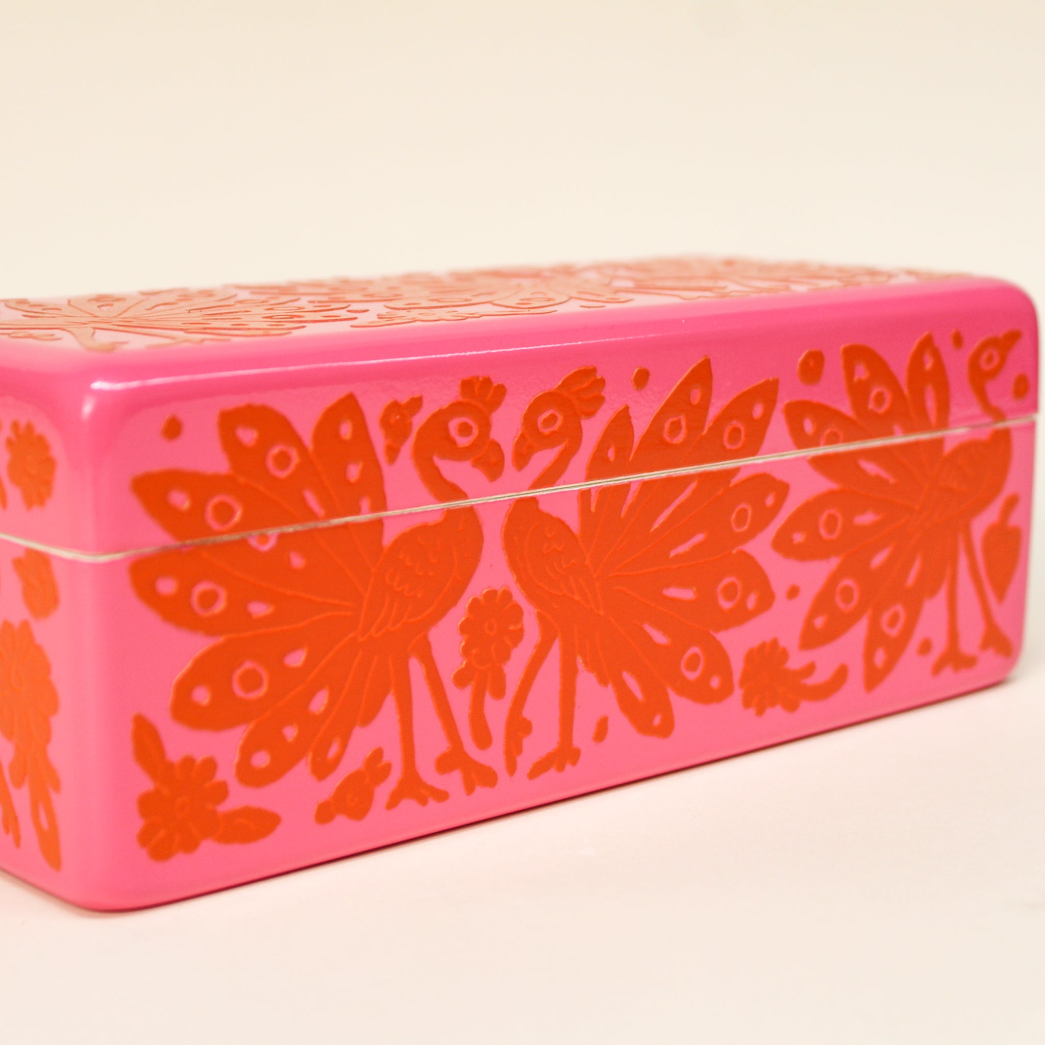 Caja Pavorreal Rosa/Naranja