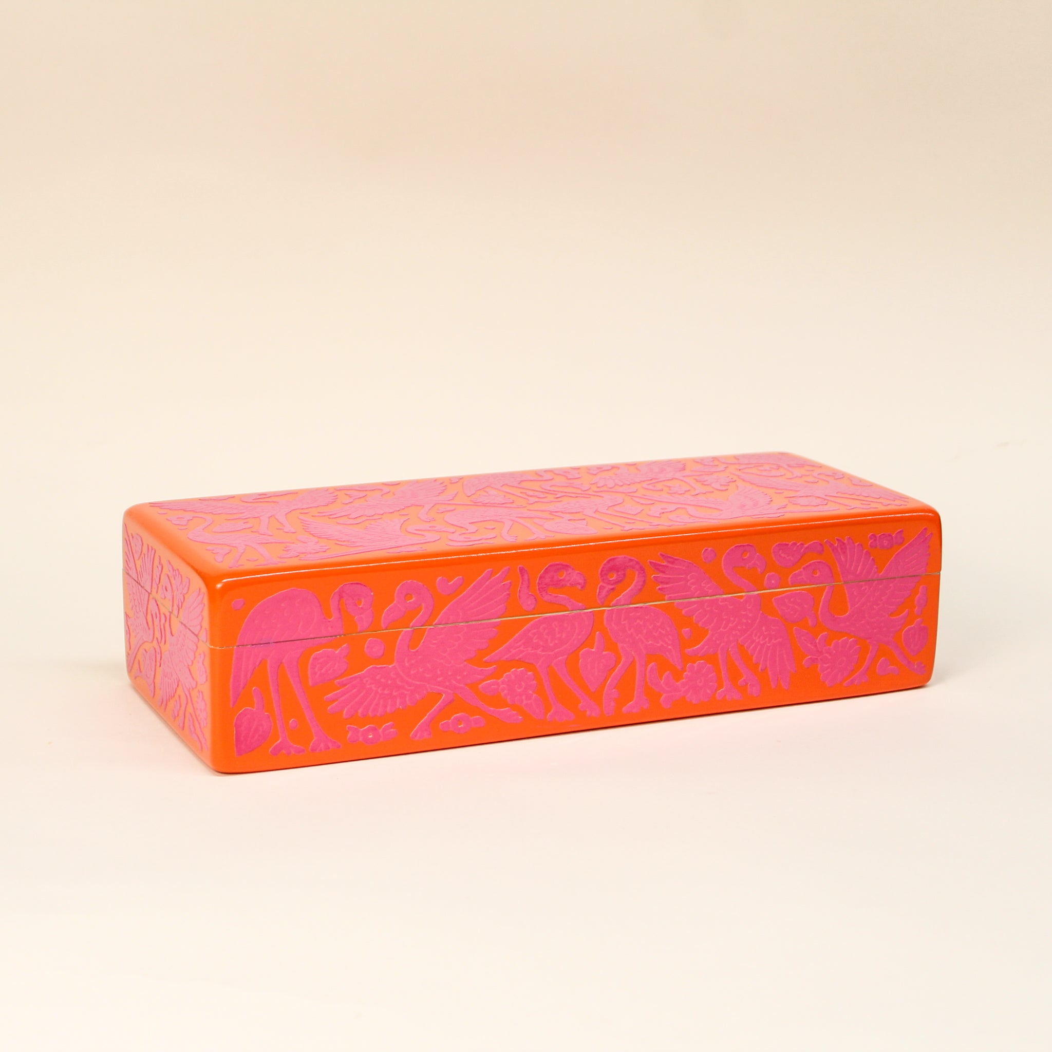 Caja Garza Naranja/Rosa