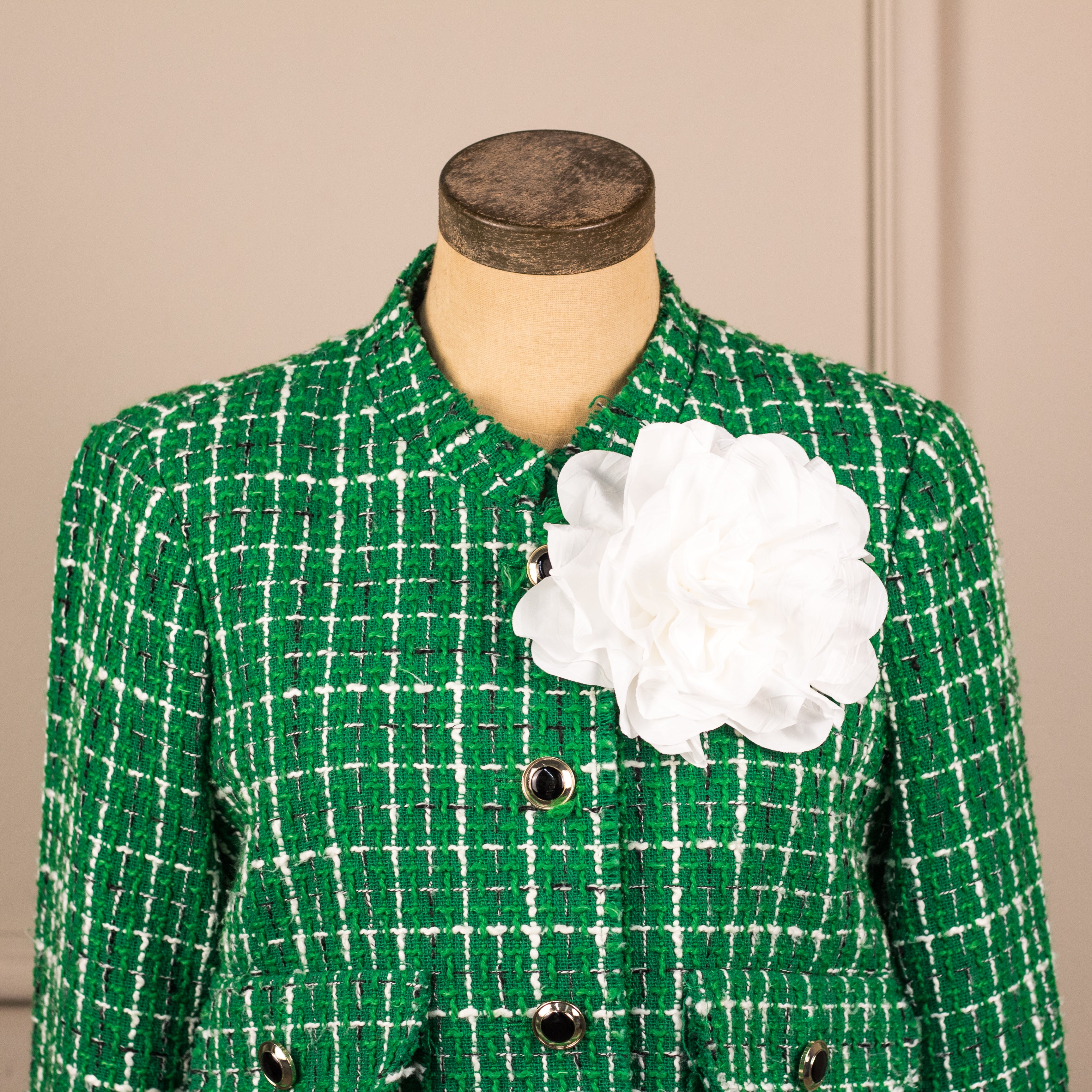 BROCHE FLOR BLANCA