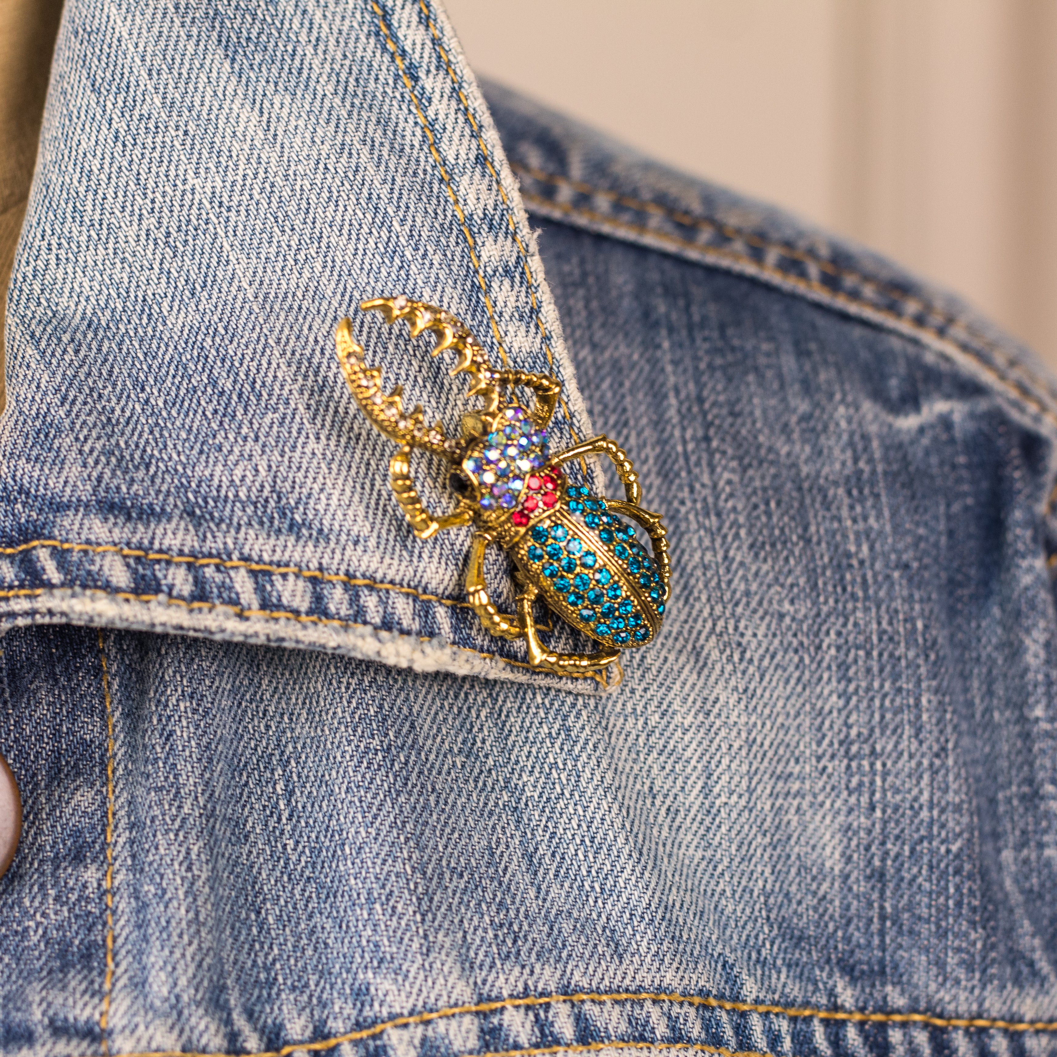 Broche Escarabajo