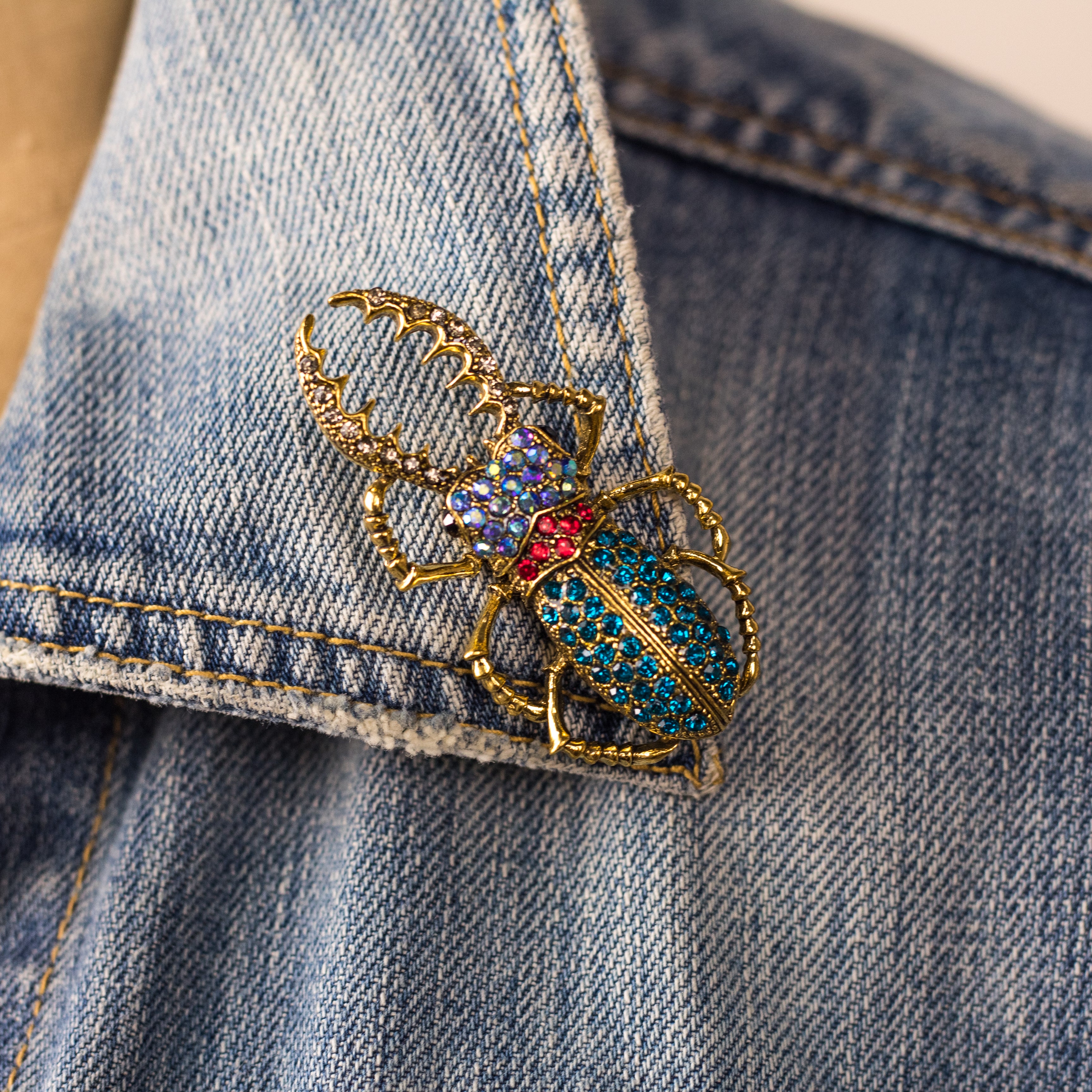 Broche Escarabajo